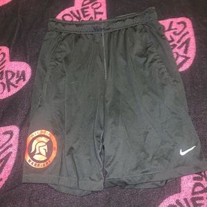 Troy football warriors shorts